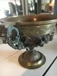 Coupe à fruits bronze