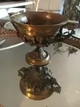 Coupe à fruits bronze