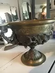 Coupe à fruits bronze