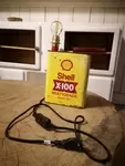 DIY Bidon d'huile lampe 