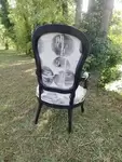 Fauteuil ancien restauré