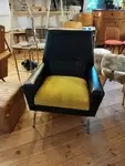 Fauteuil ancien vintage années 70 