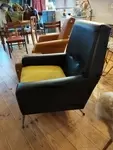 Fauteuil ancien vintage années 70 