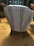 fauteuil bergère chapeau 