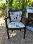 Fauteuil bridge relooké 