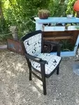 Fauteuil bridge relooké 