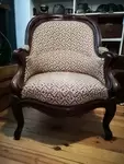 Fauteuil Crapaud tapisserie d'origine