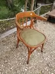 Fauteuil en bois courbé