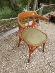 Fauteuil en bois courbé