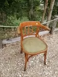 Fauteuil en bois courbé