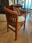 Fauteuil en bois massif 