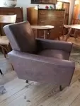 Fauteuil en skai 70s