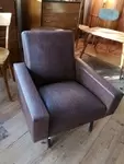 Fauteuil en skai 70s