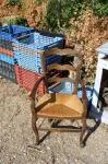 Fauteuil rustique années 50 60 