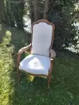Fauteuil Voltaire relooké 