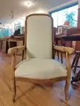 Fauteuil voltaire relooké 