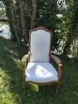 Fauteuil Voltaire relooké 