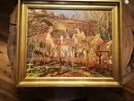  Giclee éditions Braun Pissaro Les toits rouges