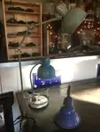 Lampe articulée atelier restaurée 