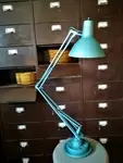 Lampe articulée bleue