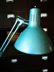 Lampe articulée bleue