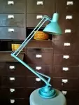 Lampe articulée bleue