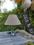 Lampe design 50 60 chrome