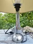 Lampe design 50 60 chrome