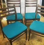 Lot chaises design 60