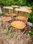 Lot de 4 chaises scandinave