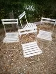 Lot de chaises de jardin