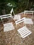 Lot de chaises de jardin