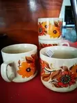 Lot de quatre tasse vintage