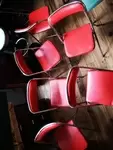 Lot de six chaises Souvignet années 70