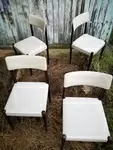Lot de six chaises vintage