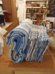 Lot serviettes et nappe brodées