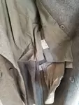 Manteau long en laine armée M