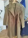 Manteau long en laine armée M