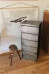 Meuble industriel XXe cinq clapets