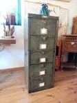 Meuble métal cinq clapets 