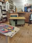 Meuble radio la voix de son maitre années 50