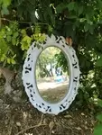 Miroir ovale 