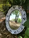 Miroir ovale 