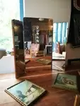 Miroir triptyque 50s