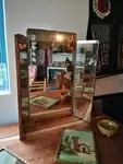 Miroir triptyque 50s