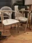 Paire de chaises enfant vintage