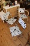 Paire de chaises pliantes 