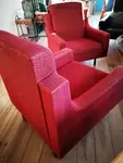 Paire de fauteuils années 70 