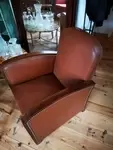 Paire de Fauteuils club 50s