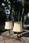 Paire de lampes de chevet anciennes